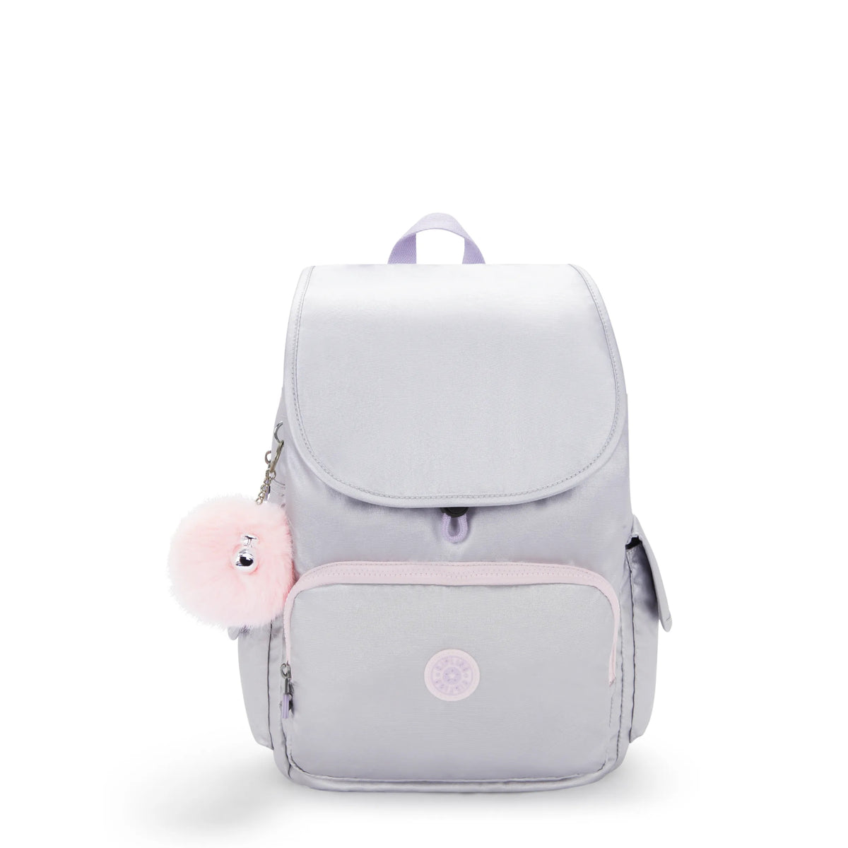 City Pack Metallic Backpack Silver Glow Met - 1