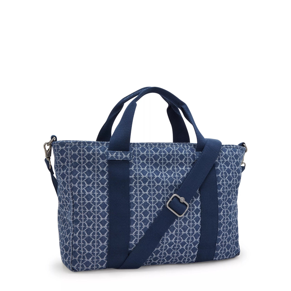 Ritta Small Printed Denim Handbag Signature Denim - 3