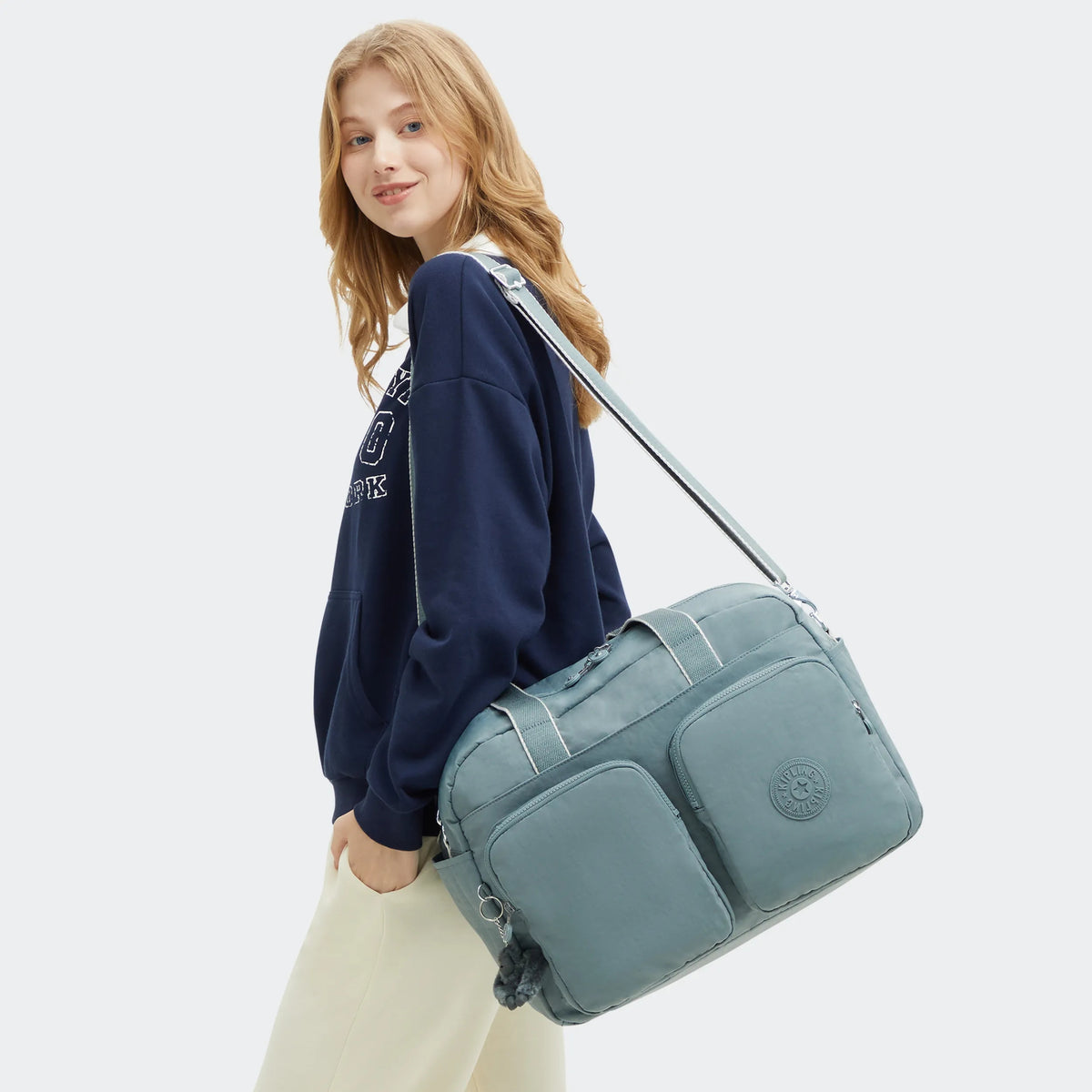 Defea Extra Large Weekender Duffle Bag Relaxed Grey - 2
