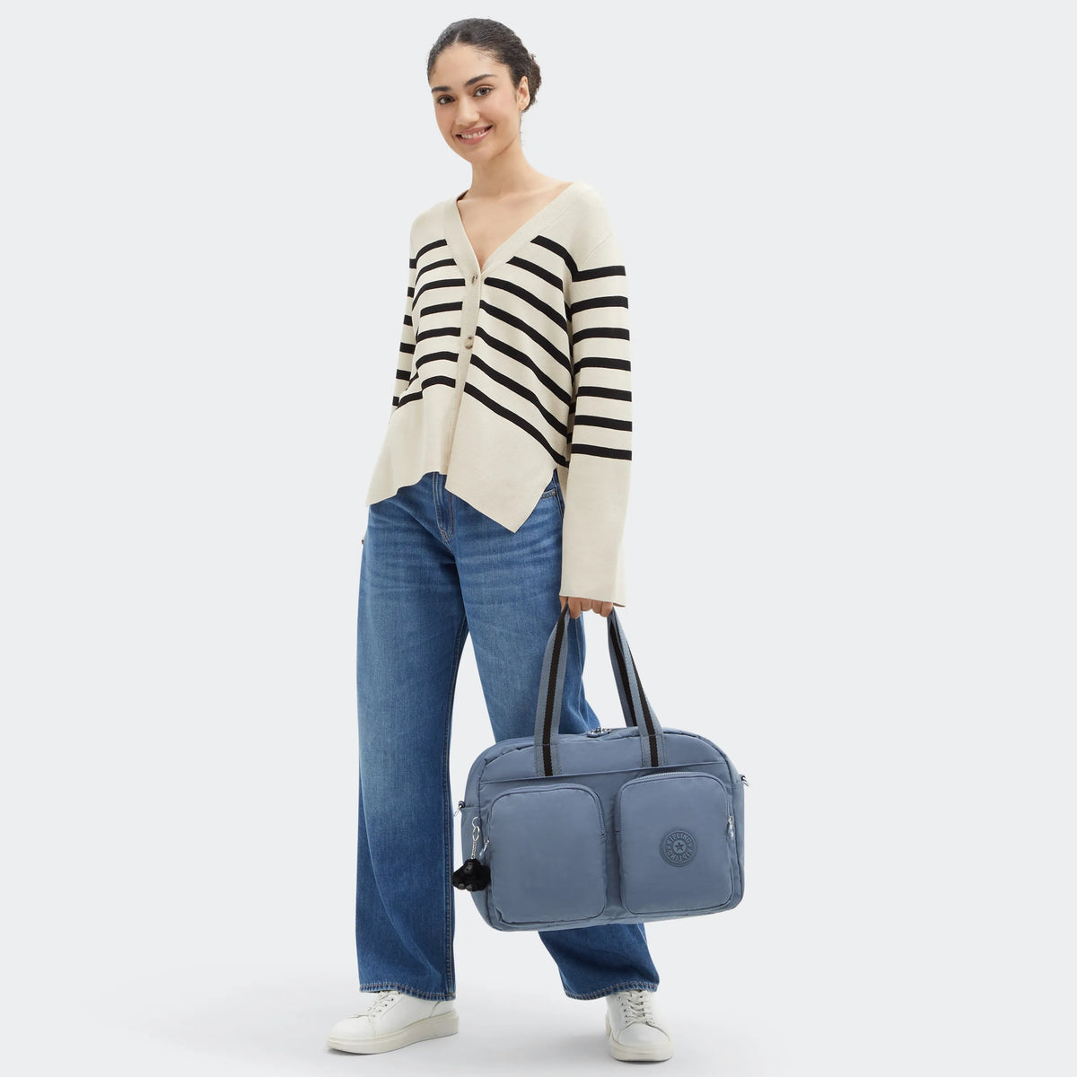 Defea Extra Large Weekender Duffle Bag Blue Stone - 2