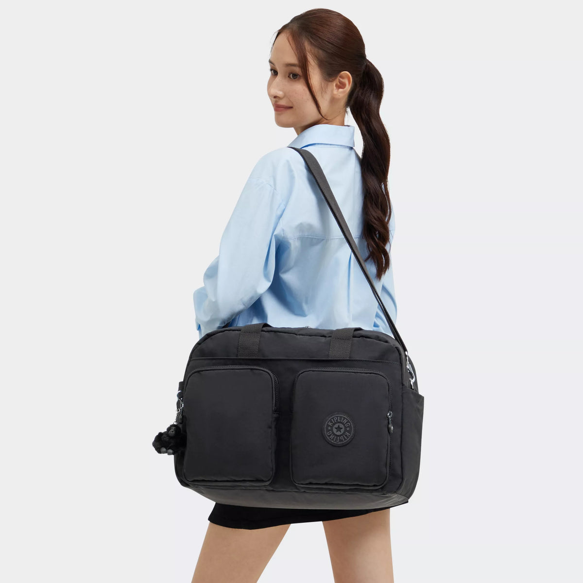 Defea Extra Large Weekender Duffle Bag Black Noir - 2