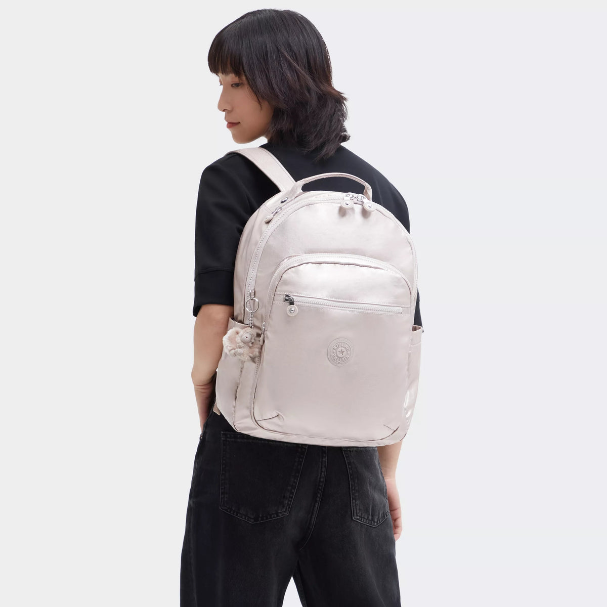 Seoul Large Metallic 15" Laptop Backpack Metallic Glow - 2