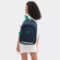 Classroom 17" Laptop Backpack Blue Green Print - 2
