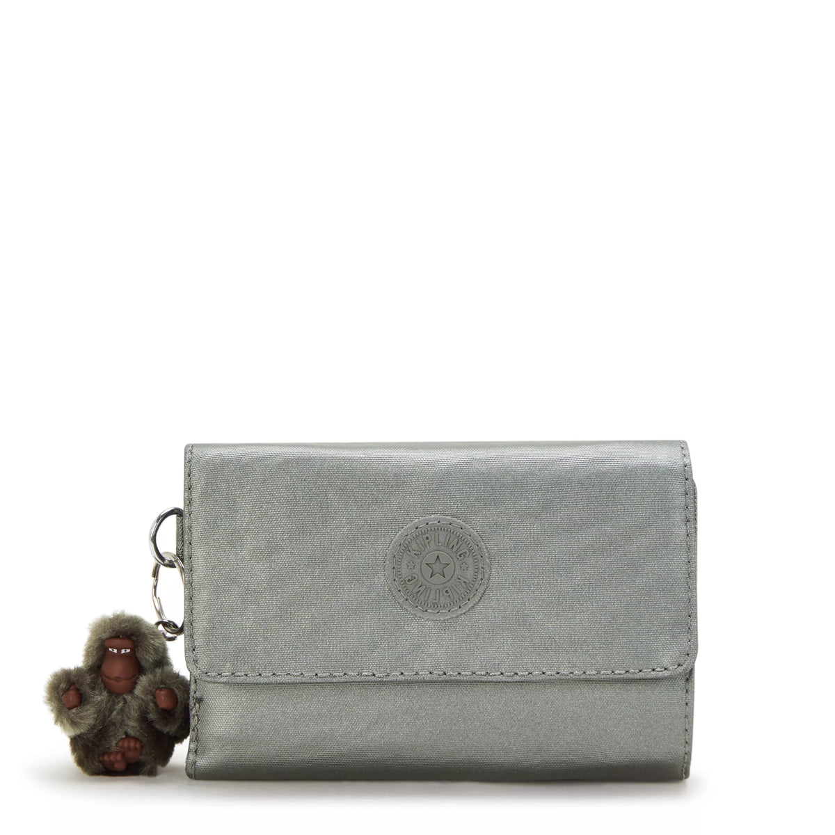 Pixi Medium Metallic Organizer Wallet Moon Grey Metallic - 1