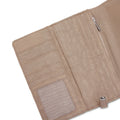 Money Land Snap Wallet Tan Beige - 5