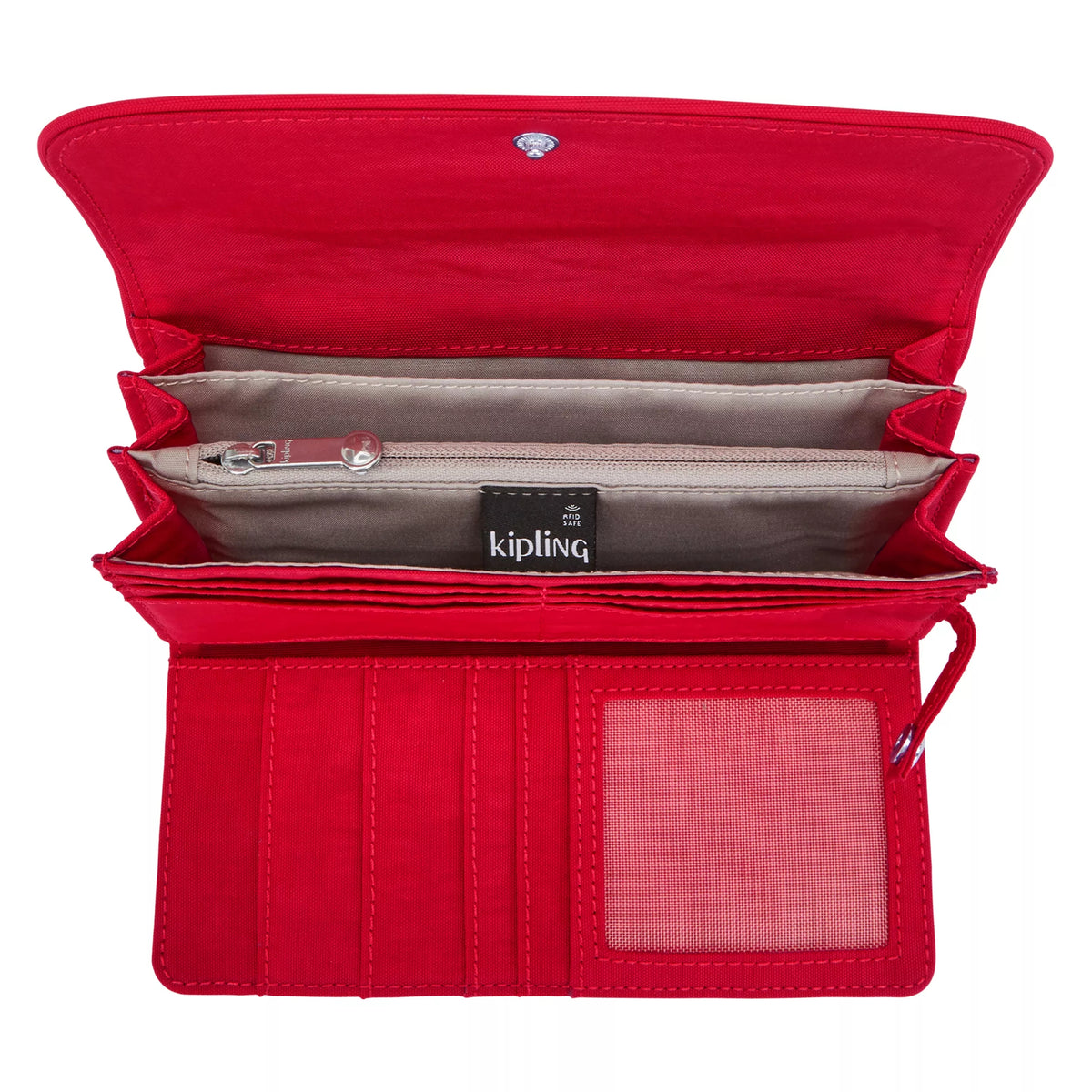 Money Land Snap Wallet Red Rouge - 3