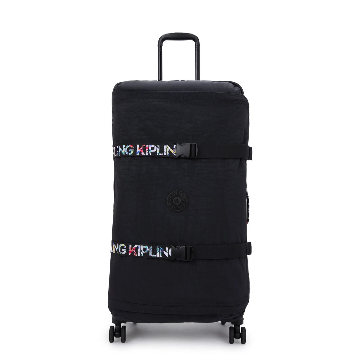 Spontaneous Large Rolling Luggage Black Noir Plus - 1