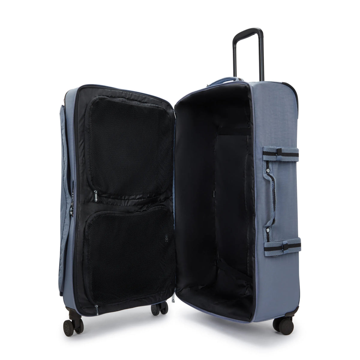Spontaneous Large Rolling Luggage Blue Stone - 3