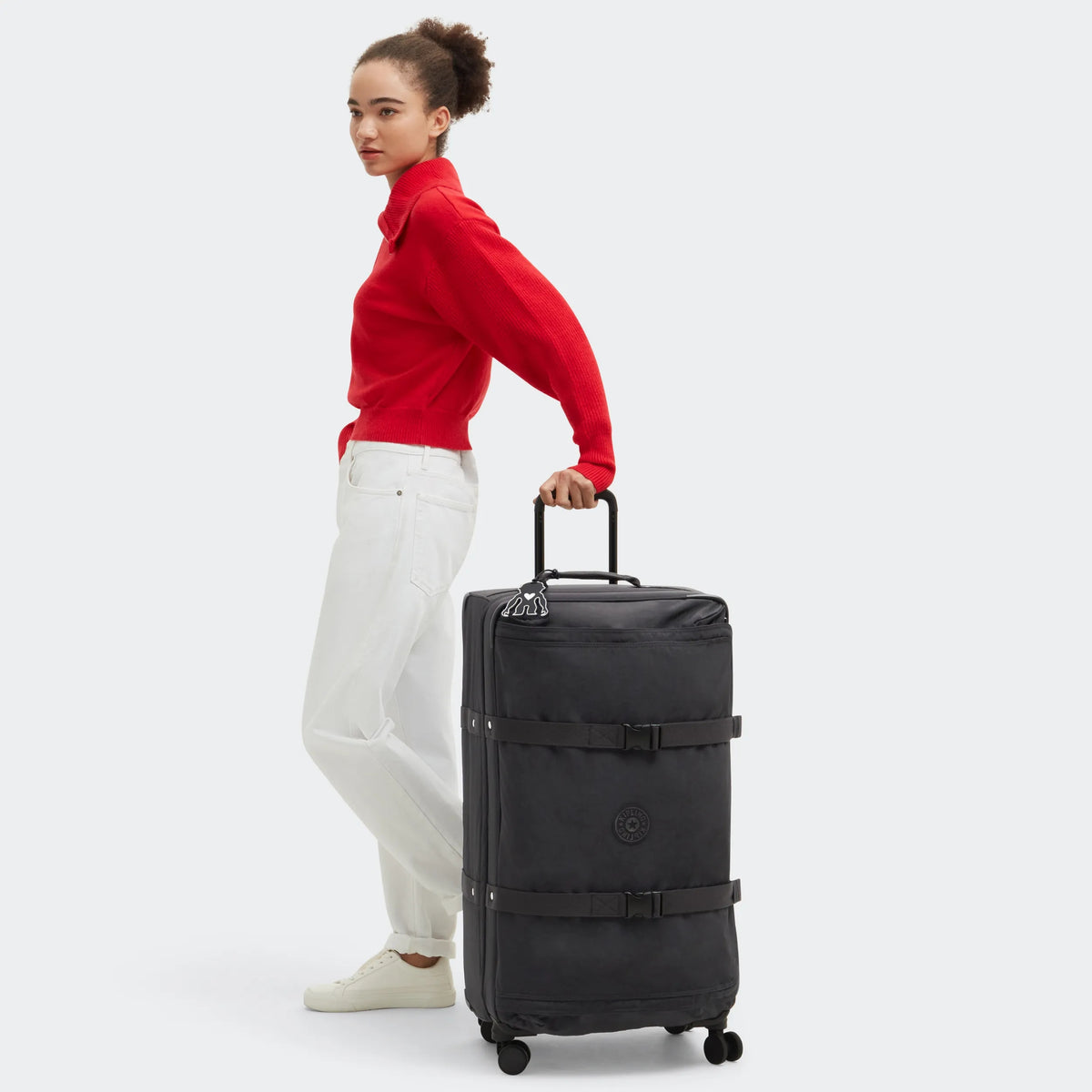 Spontaneous Large Rolling Luggage BLACK NOIR - 2