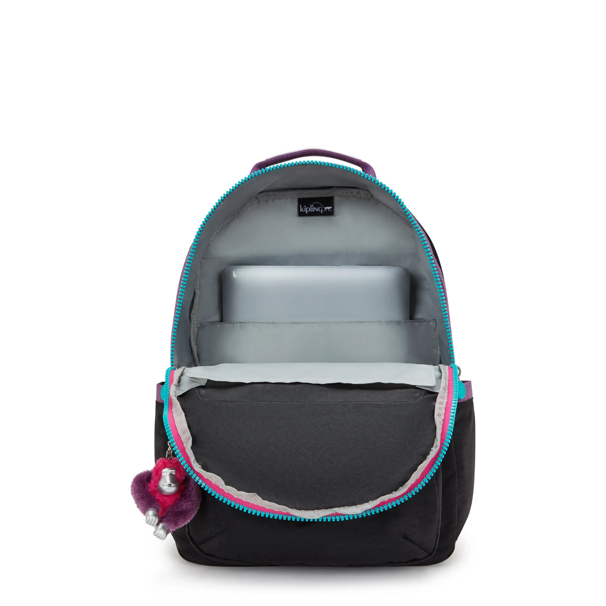 Seoul Large 15" Laptop Backpack WavePop Jet Black - 3