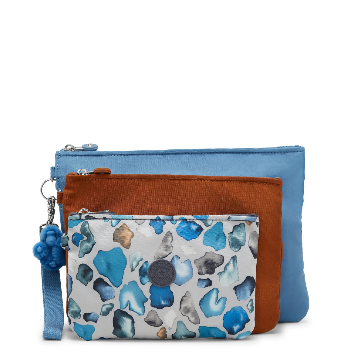 Iaka Large 3-in-1 Wristlet Vintage Blue - 