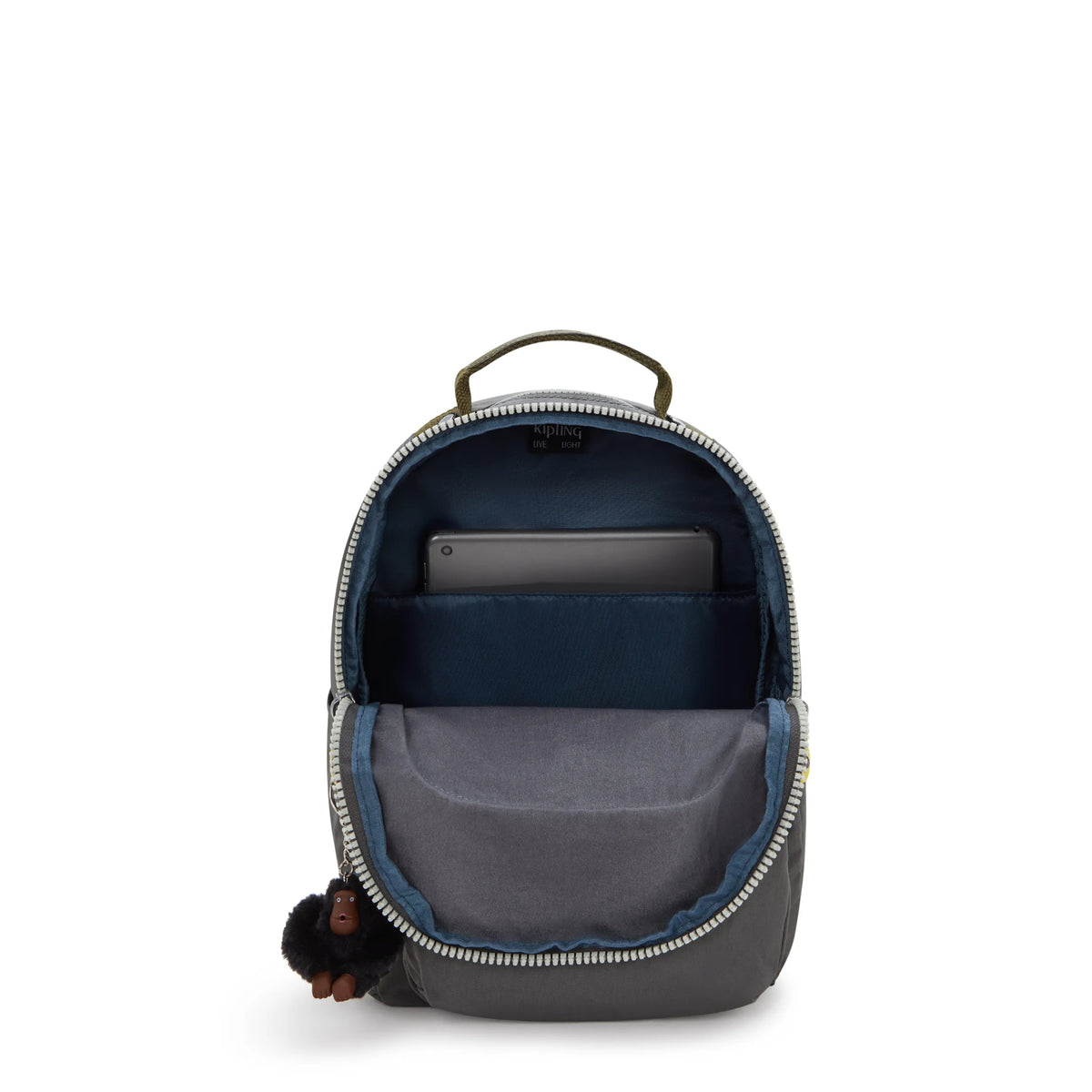 Seoul Small Tablet Backpack Back to Grey - 3