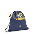 Minions Supertaboo Drawstring Backpack Dungaree Blue-view-4 thumbnail