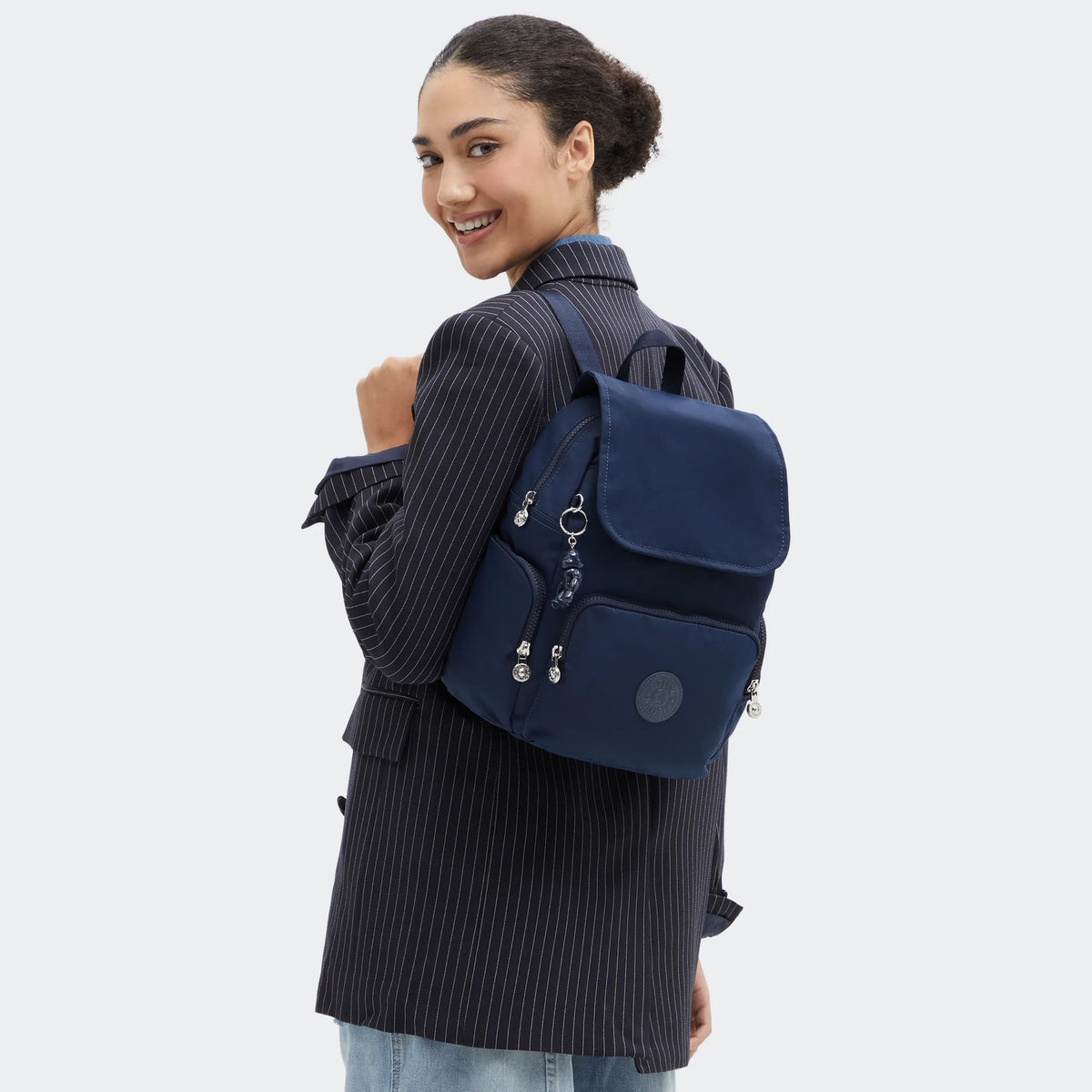 City Zip Small Backpack Infinite Blue - 2