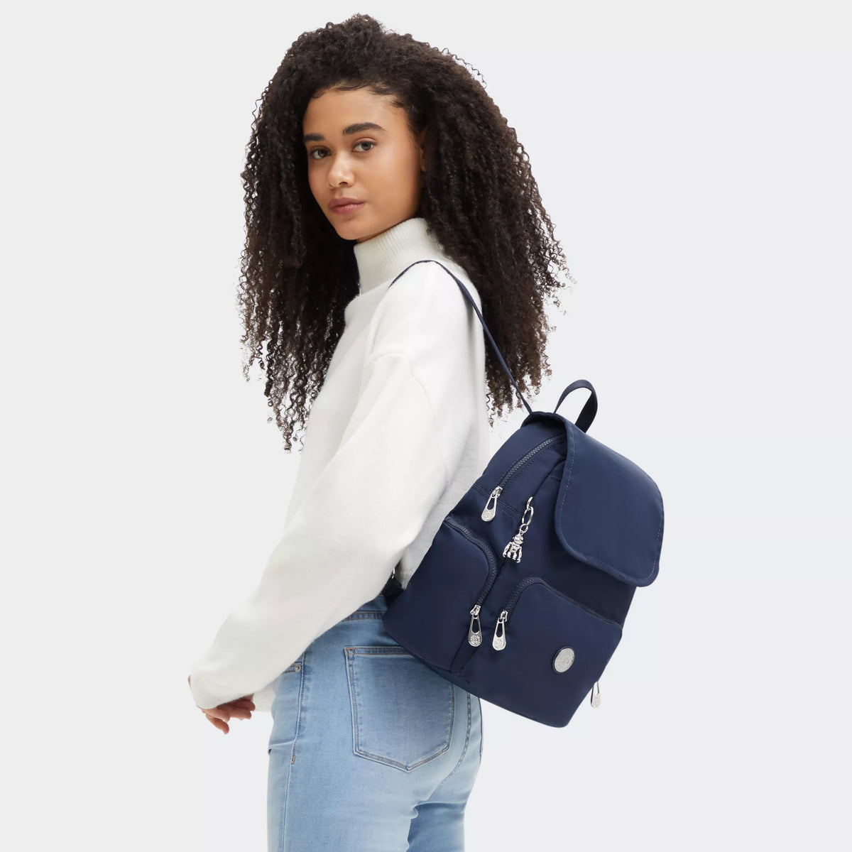 City Zip Small Backpack Endless Blue - 2