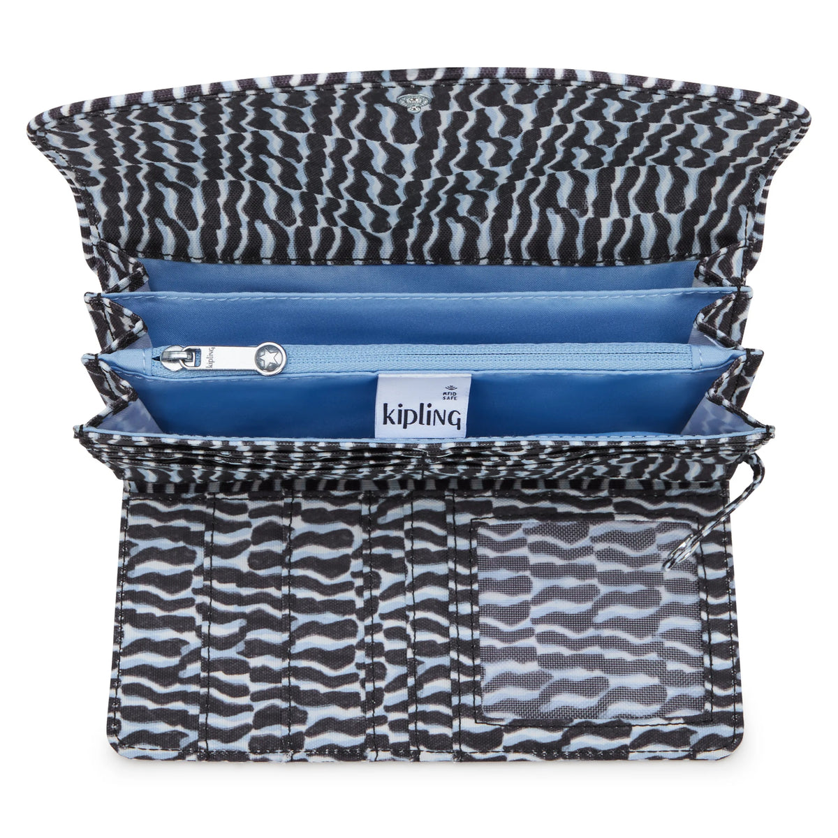 Money Land Printed Snap Wallet Holiday Waves - 3