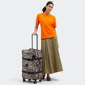 Spontaneous Medium Printed Rolling Luggage Wild Leopard - 2
