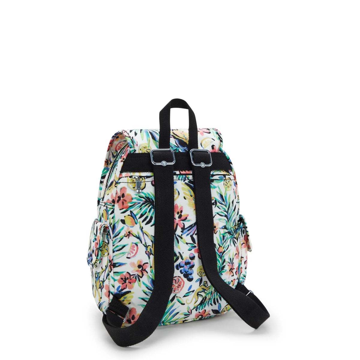 City Pack Small Printed Backpack Cocktail Floral - 3