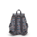 City Pack Small Printed Backpack Mineral Stripes - 2