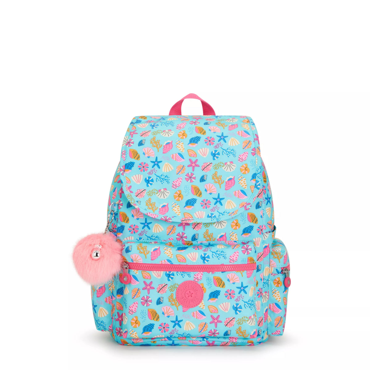 Ezra Small Printed Backpack SEASHELL BRIGHT - 1