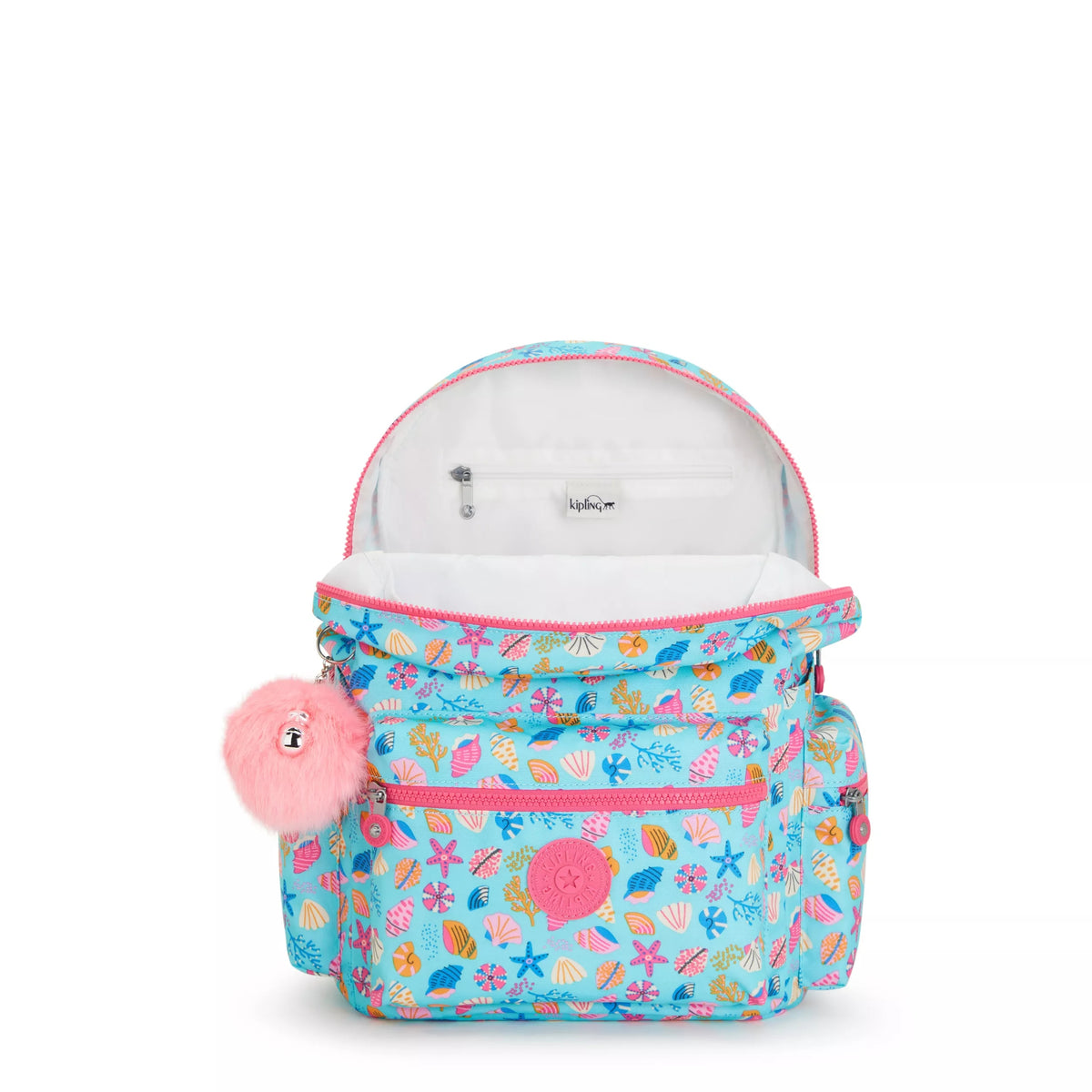 Ezra Small Printed Backpack SEASHELL BRIGHT - 3