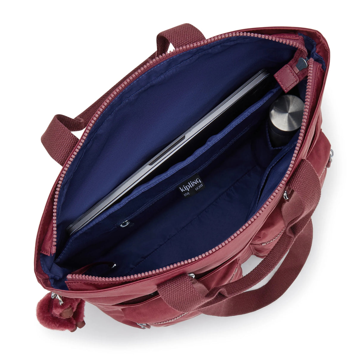 India 16" Laptop Tote Bag Lounge Wine - 3
