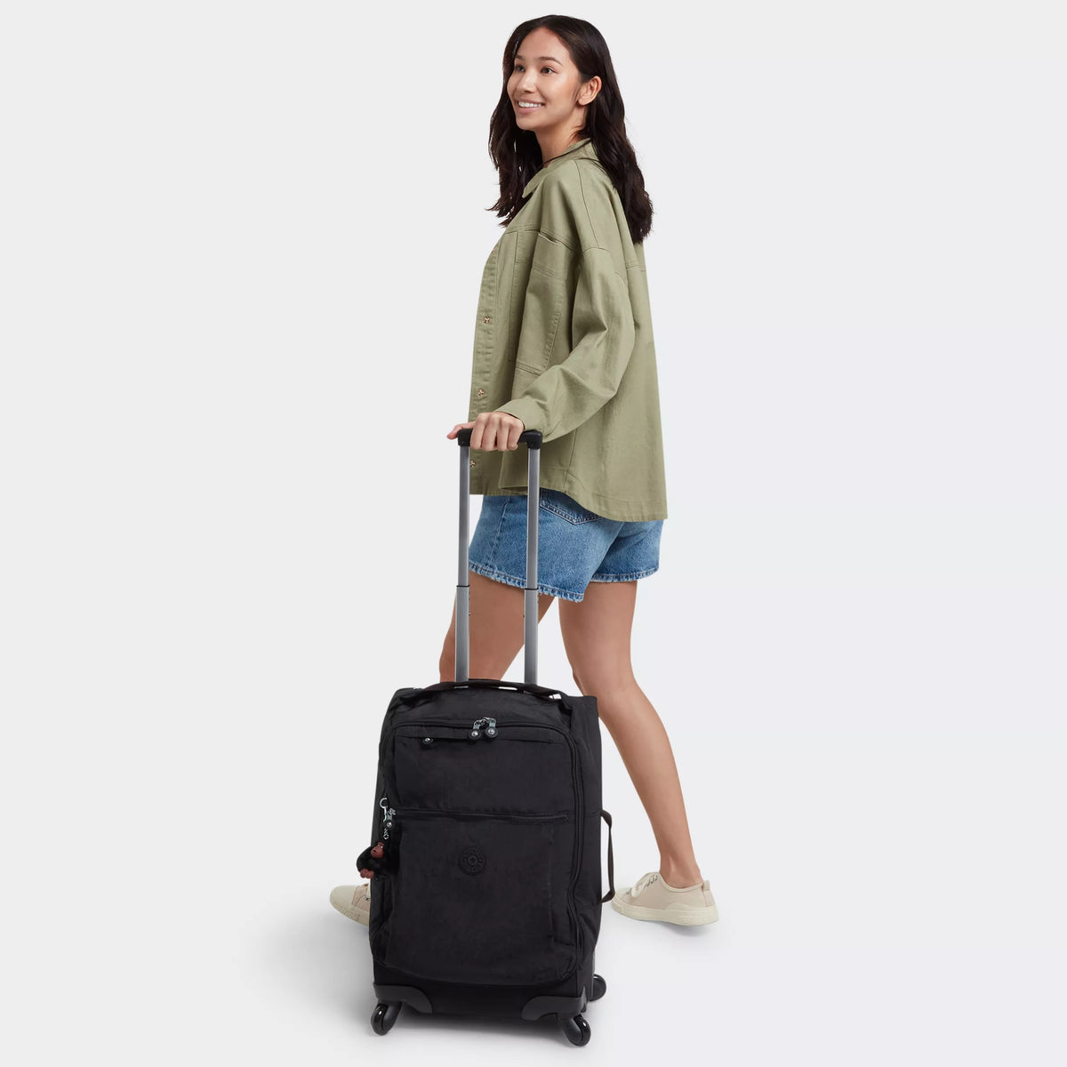 Darcey Small Carry-On Rolling Luggage BLACK TONAL - 2
