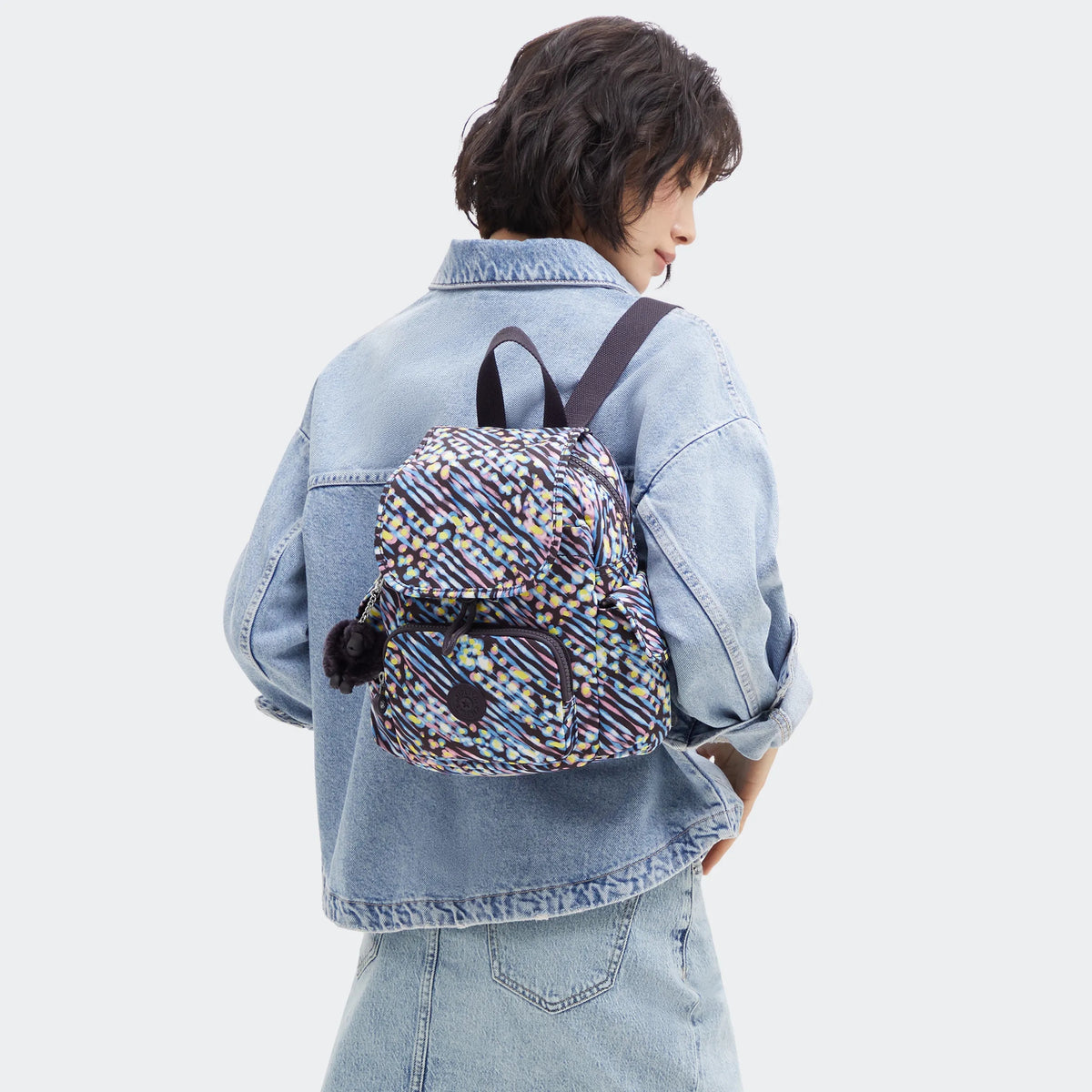 City Pack Mini Printed Backpack Undersea Lights - 2