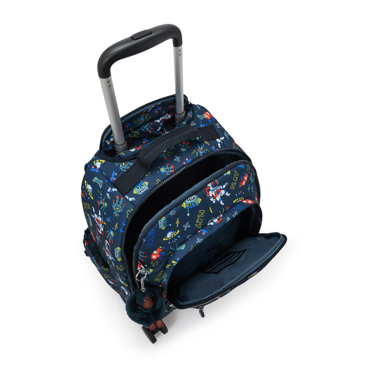 New Zea Printed 15" Laptop Rolling Backpack Space Game - 3