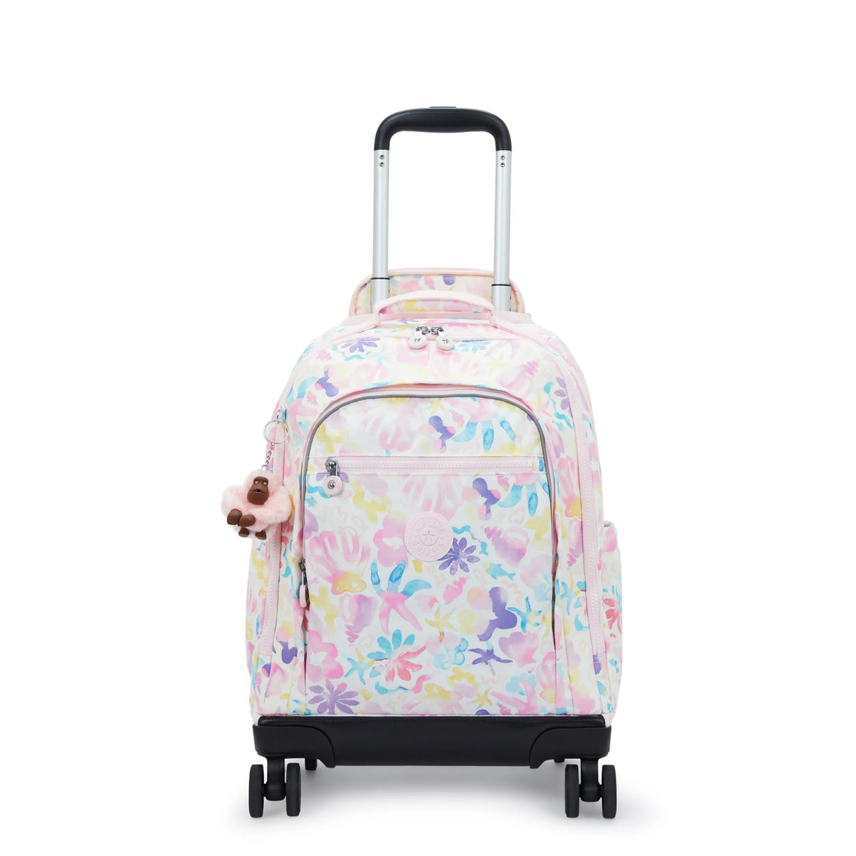 New Zea Printed 15" Laptop Rolling Backpack Aqua Sea - 1