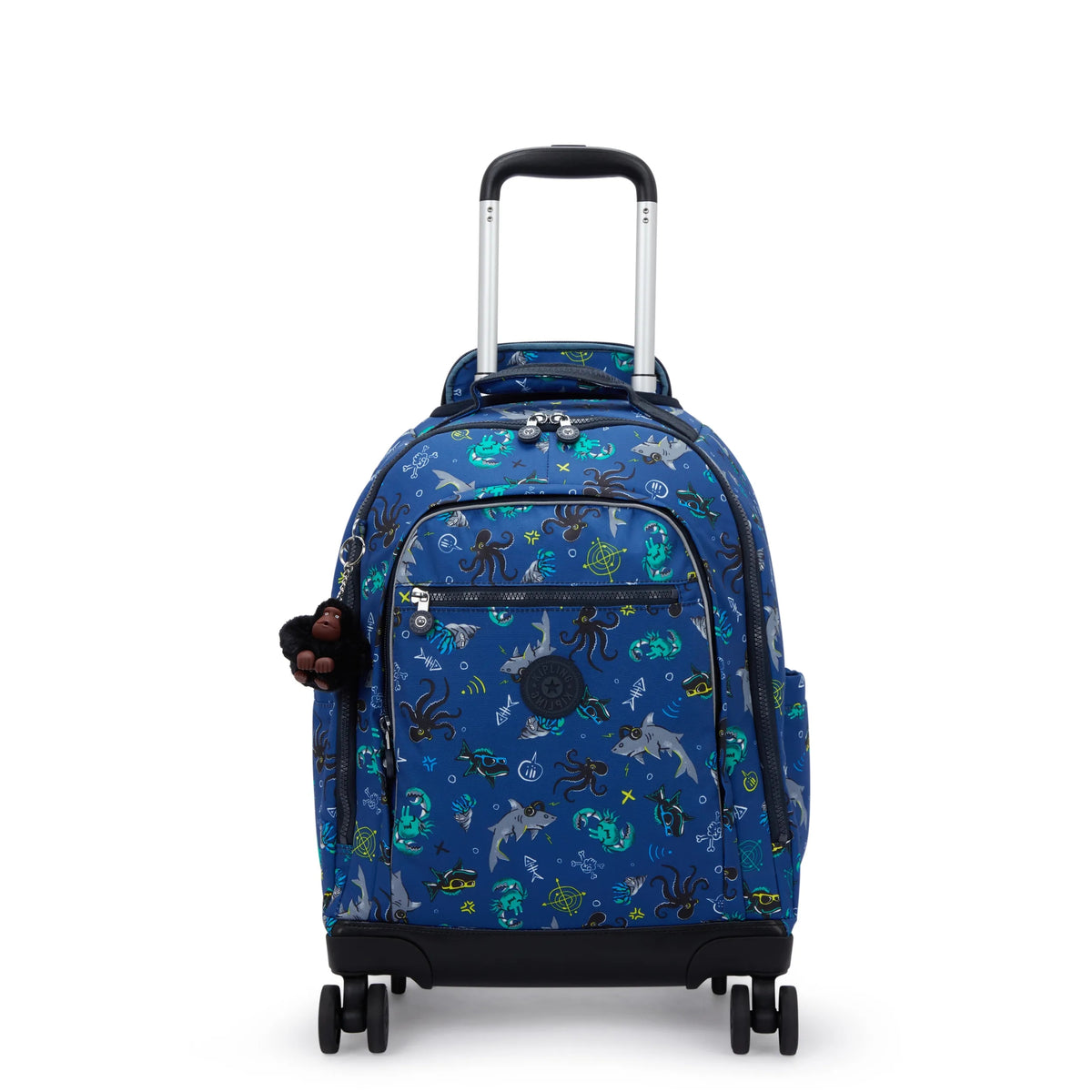 New Zea Printed 15" Laptop Rolling Backpack Undersea Party - 1
