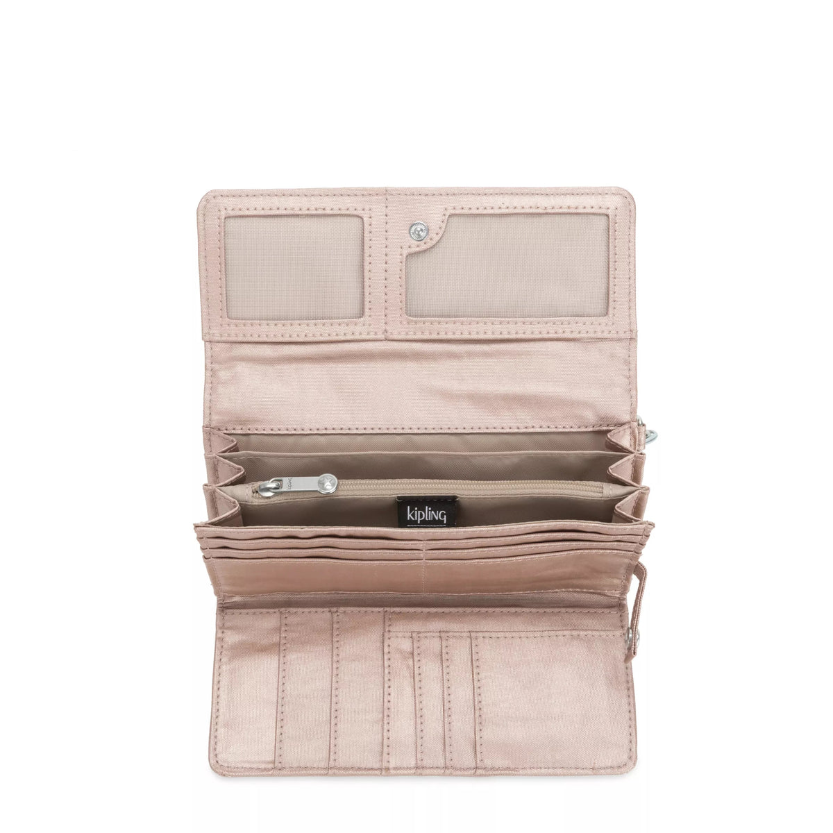 Rubi Large Metallic Wristlet Wallet QUARTZ METALLIC - 3