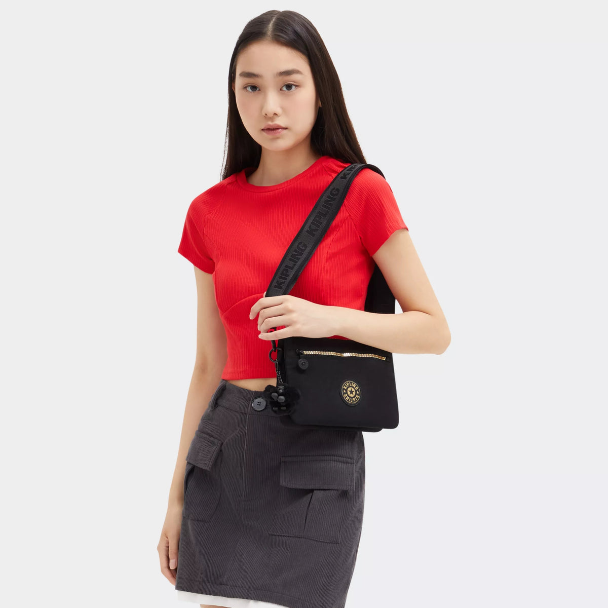 Riri Zip Crossbody Bag Glorious Gold - 2