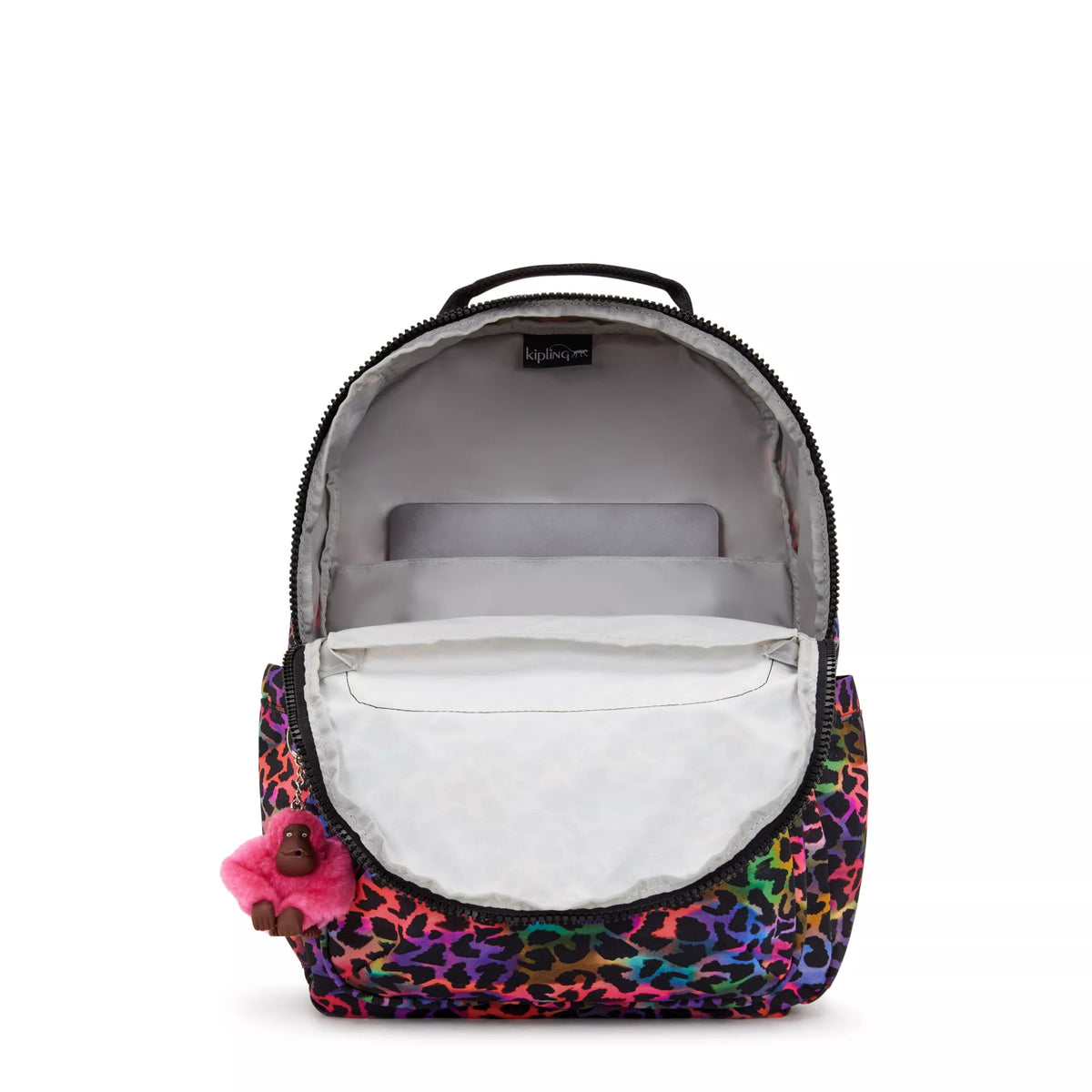 Seoul Large Printed 15" Laptop Backpack Rainbow Jungle - 3