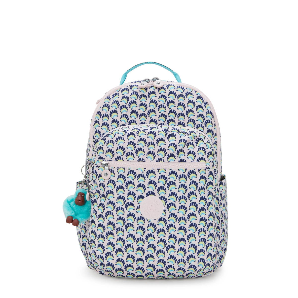 Seoul Large Printed 15" Laptop Backpack Geo Shell - 1