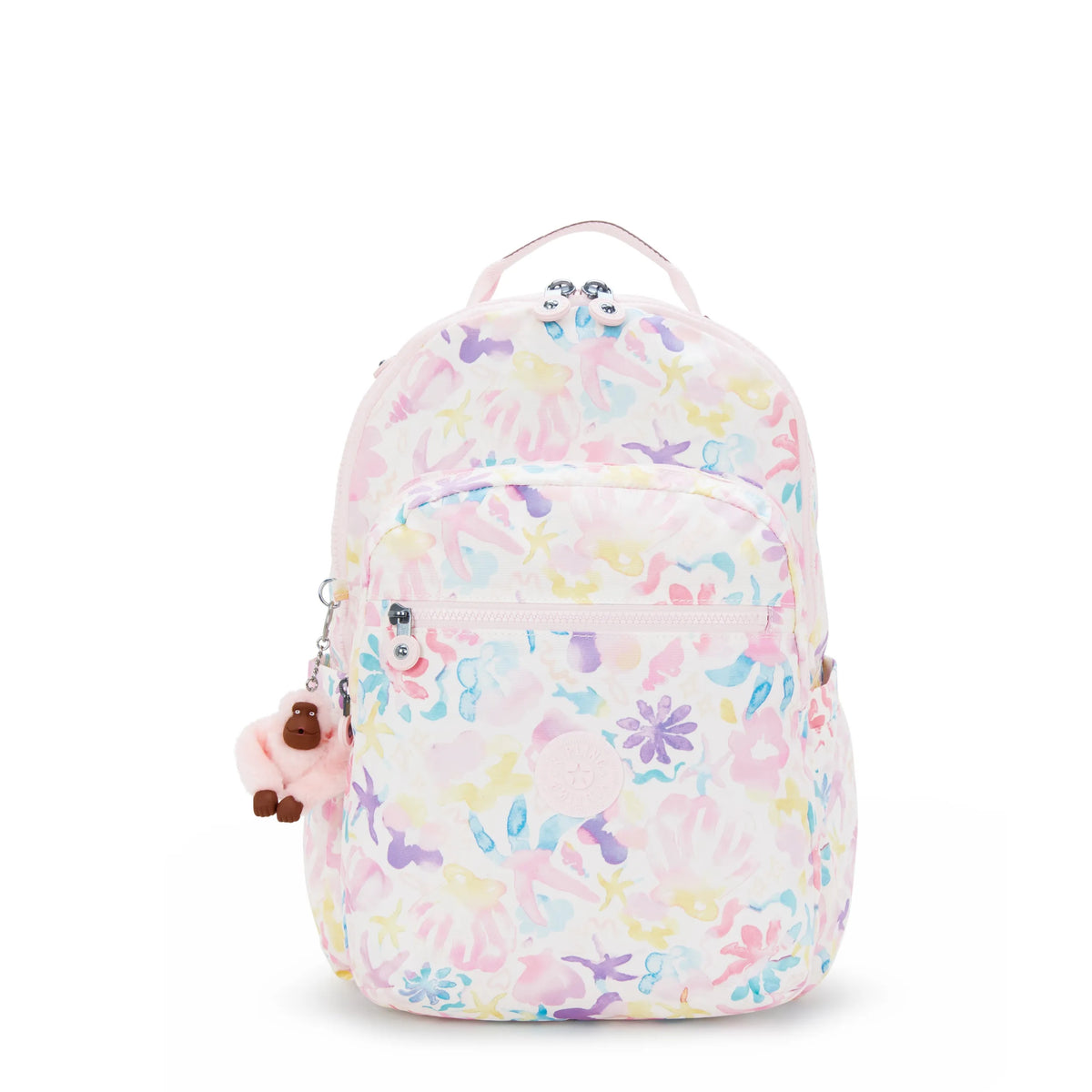 Seoul Large Printed 15" Laptop Backpack Aqua Sea - 1
