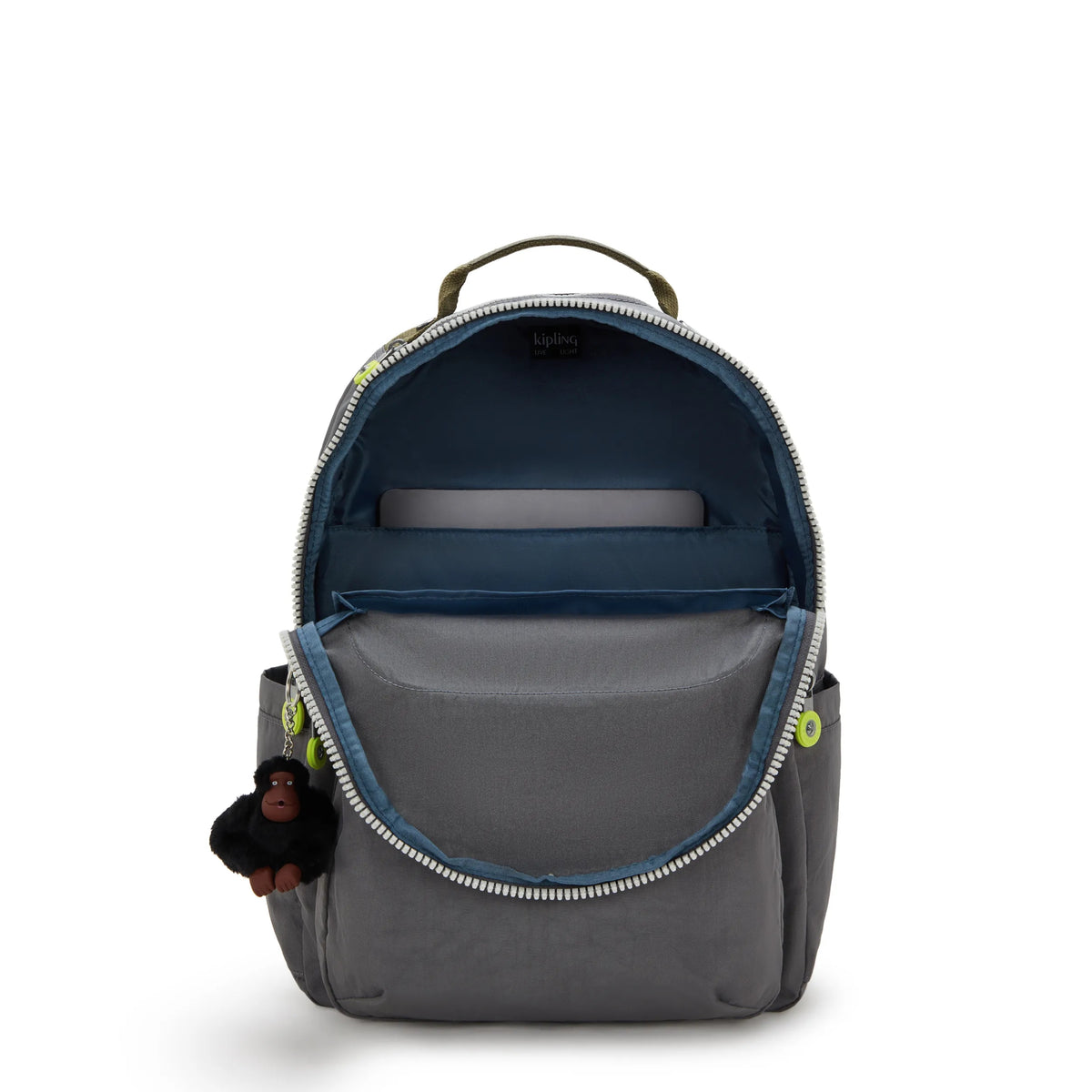 Seoul Large 15" Laptop Backpack Back to Grey - 3