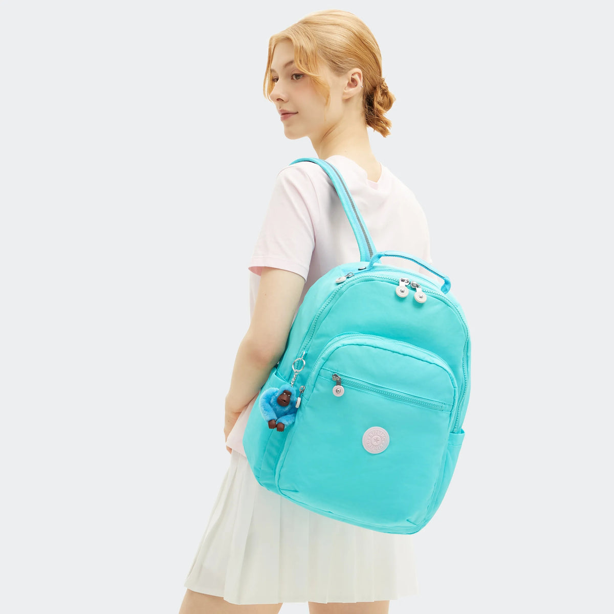 Seoul Large 15" Laptop Backpack Poppy Aqua - 2