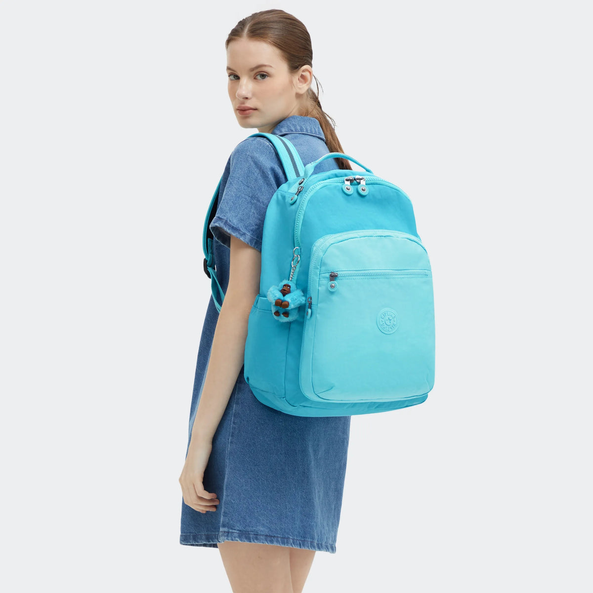 Seoul Large 15" Laptop Backpack Funky Turq Bl - 2