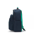 Seoul Large  15" Laptop Backpack Blue Green Block - 7