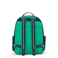 Seoul Large  15" Laptop Backpack Blue Green Block - 8