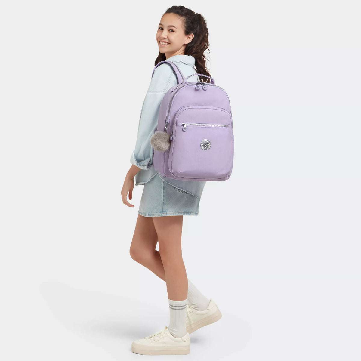 Seoul Large 15" Laptop Backpack Bridal Lavender - 2