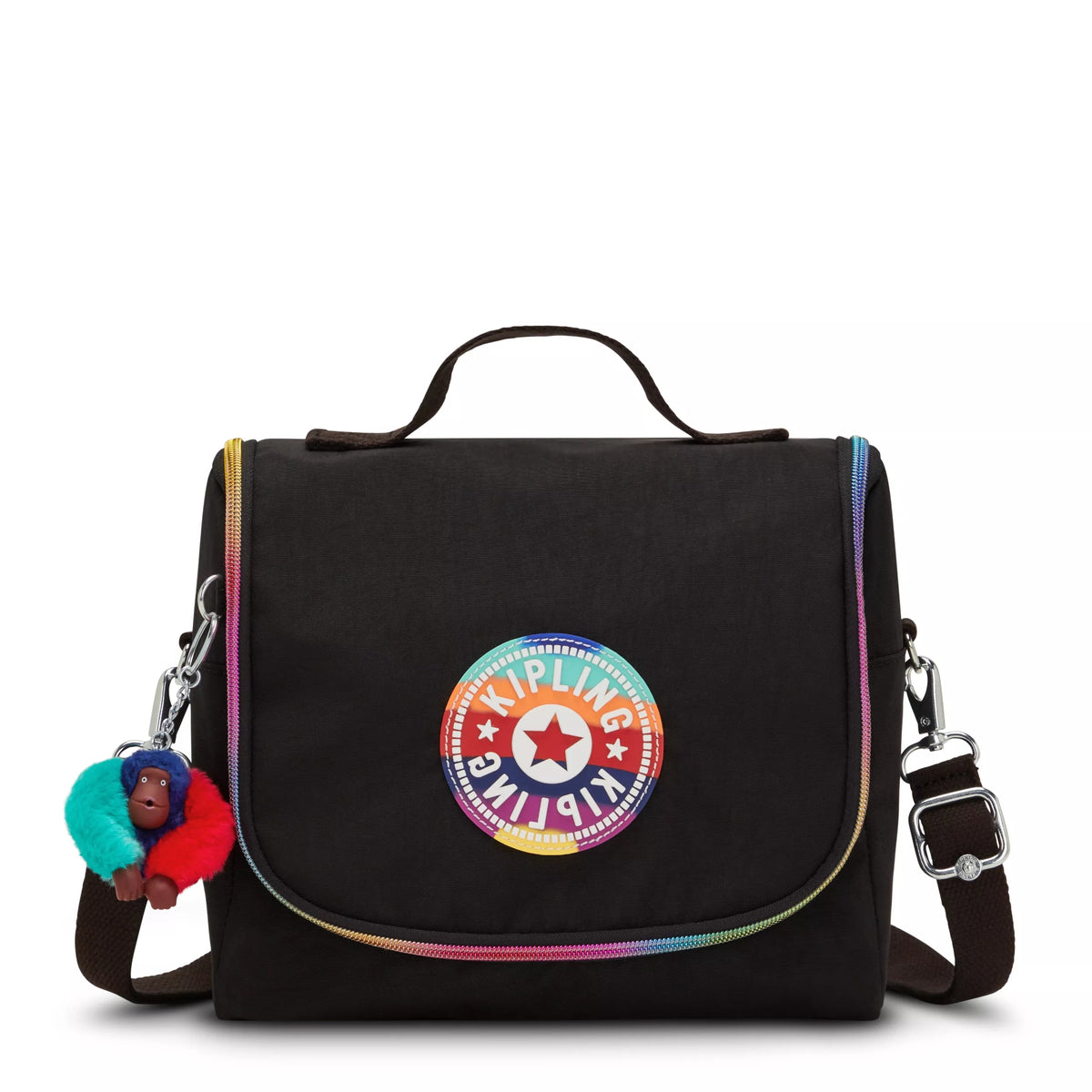 Kichirou Printed Lunch Bag TRULY BLACK RAINBOW - 1