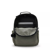 Seoul Large 15" Laptop Backpack Green Moss-view-4 thumbnail