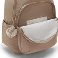 Seoul Large 15" Laptop Backpack Tan Beige - 6