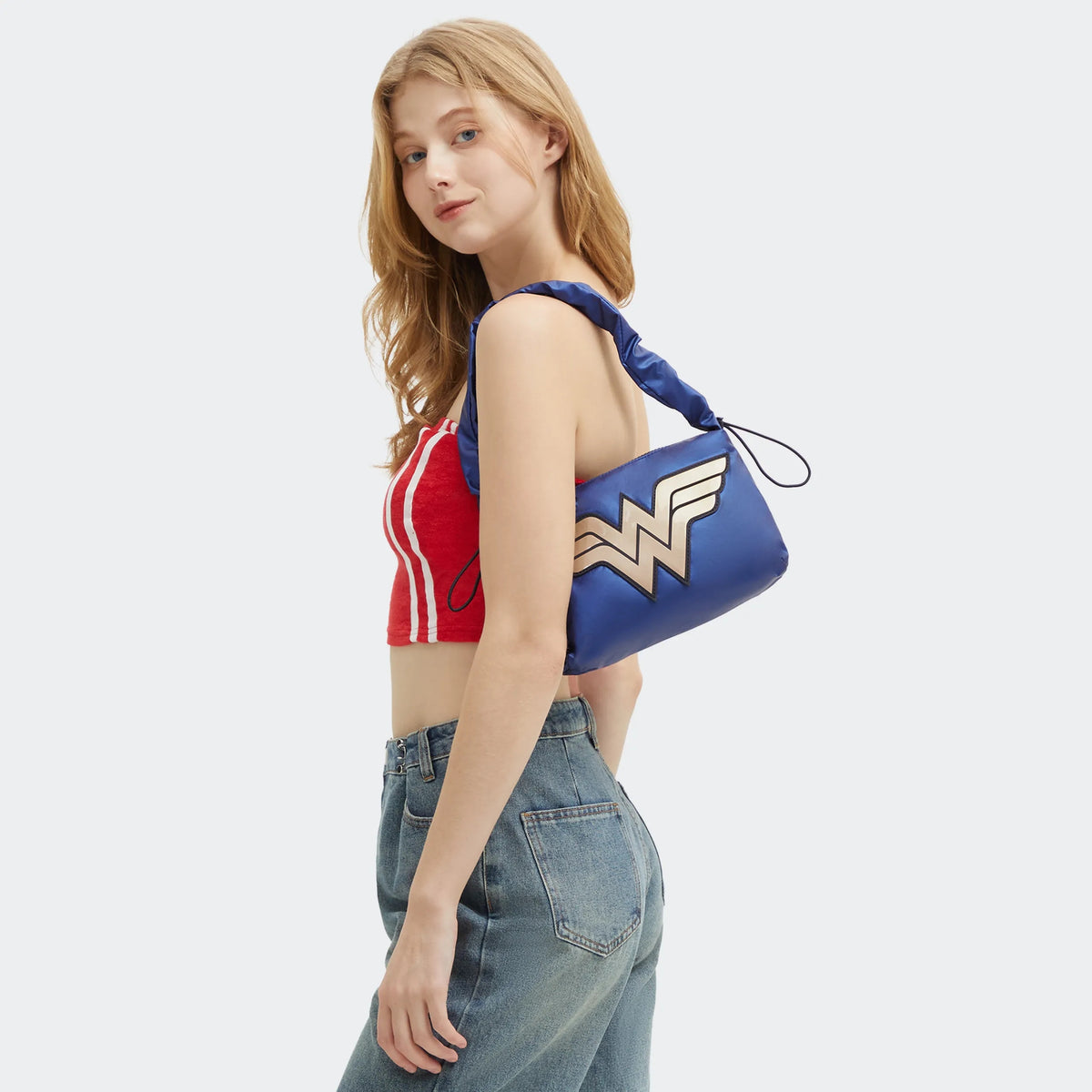 Wonder Woman Eleni Shoulder Bag Wonder Blue - 2