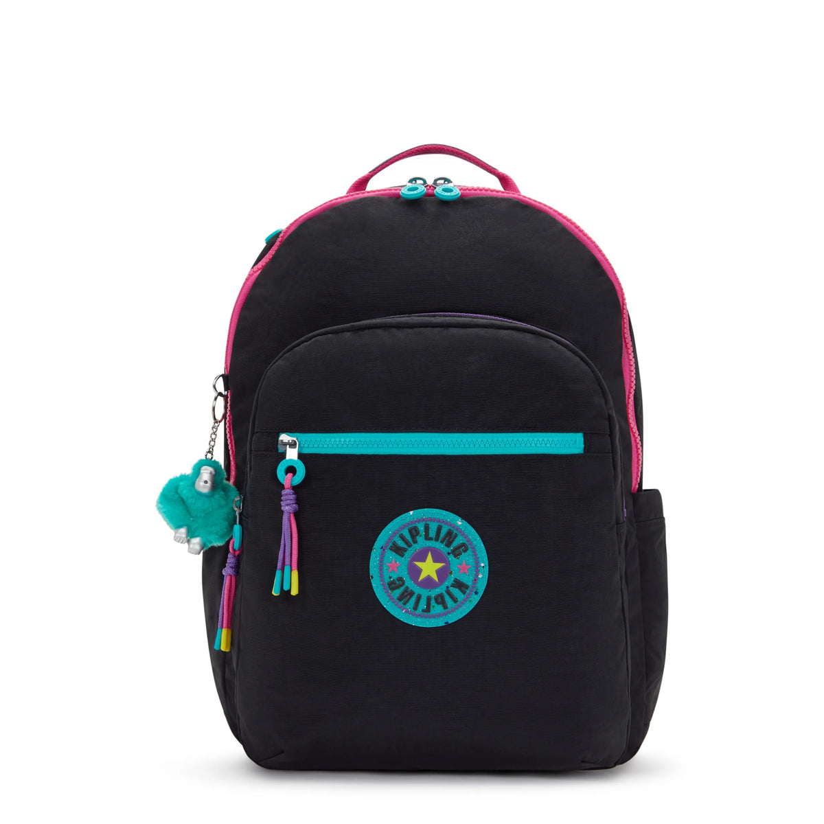 Seoul Extra Large 17" Laptop Backpack Black Fun C - 