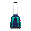 New Zea 15" Laptop Rolling Backpack Escape Blue Block - 3