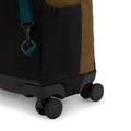 New Zea 15" Laptop Rolling Backpack Black Khaki Print - 5