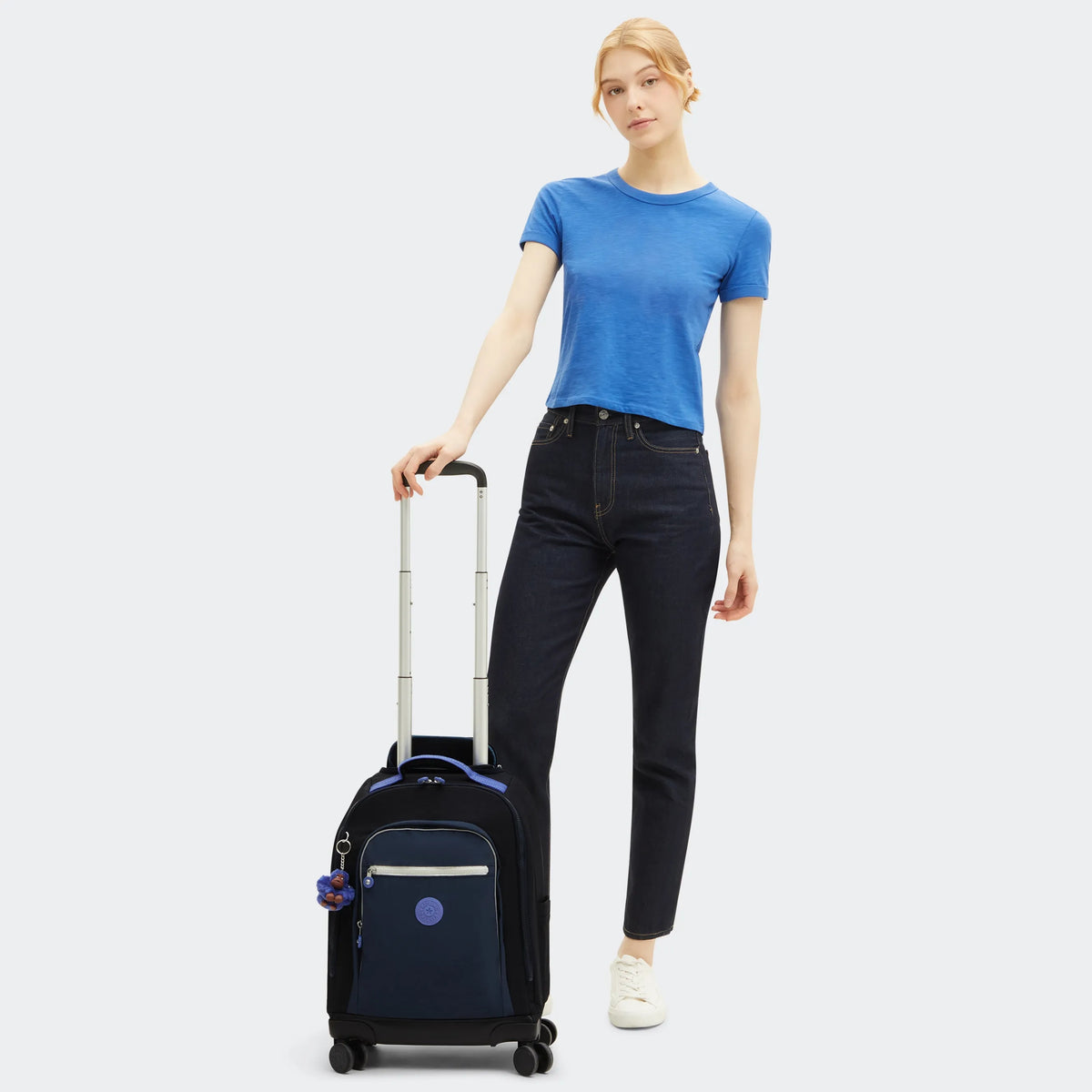 New Zea 15" Laptop Rolling Backpack True Block - 2